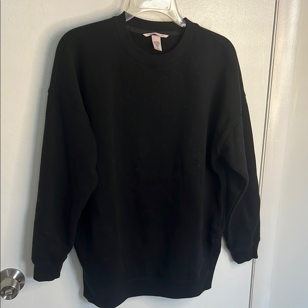 Victoria’s Secret Basic Black Sweatshirt, Size M